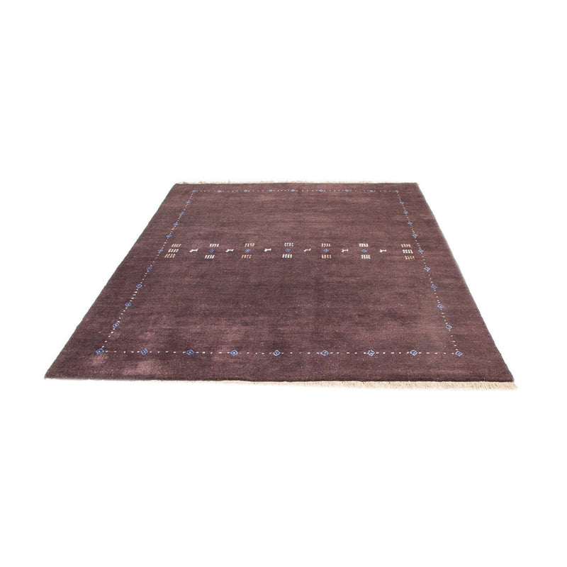 Gabbeh Tæppe - Loribaft Persisk - 230 x 160 cm - mørk beige