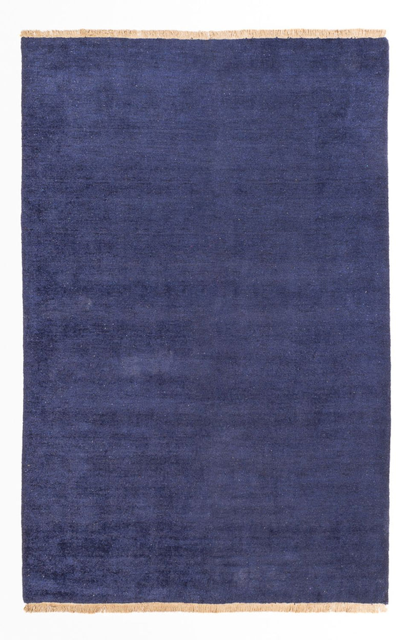 Gabbeh Tæppe - Loribaft Persisk - 300 x 200 cm - mørkeblå