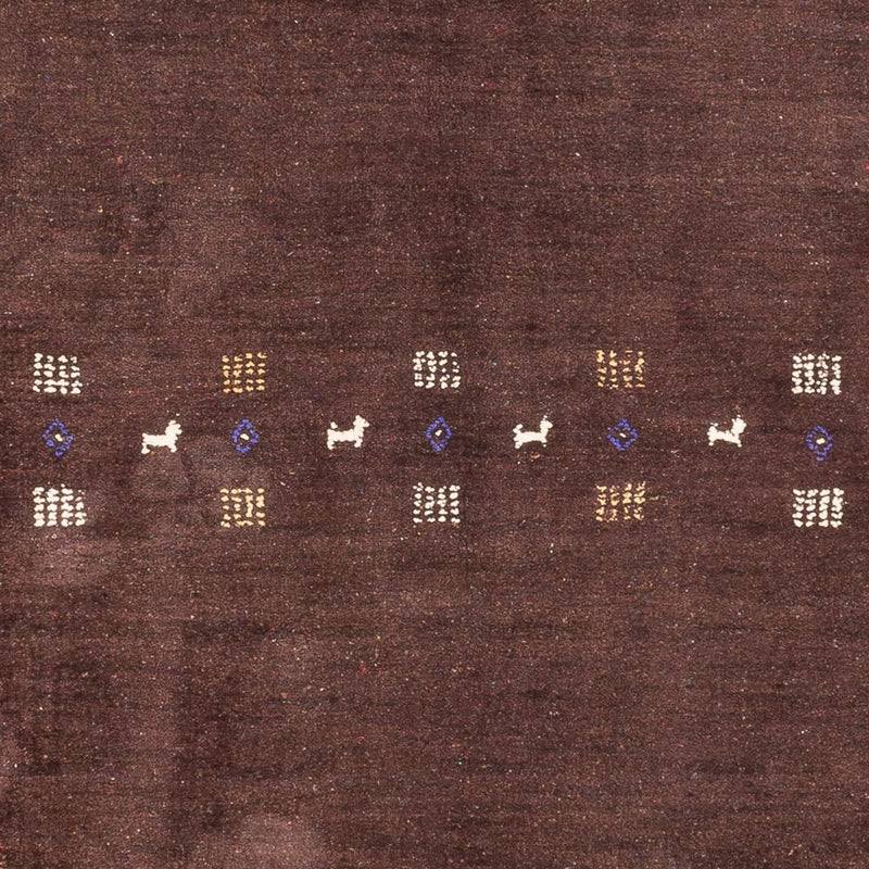 Gabbeh Tæppe - Loribaft Persisk - 300 x 200 cm - choco