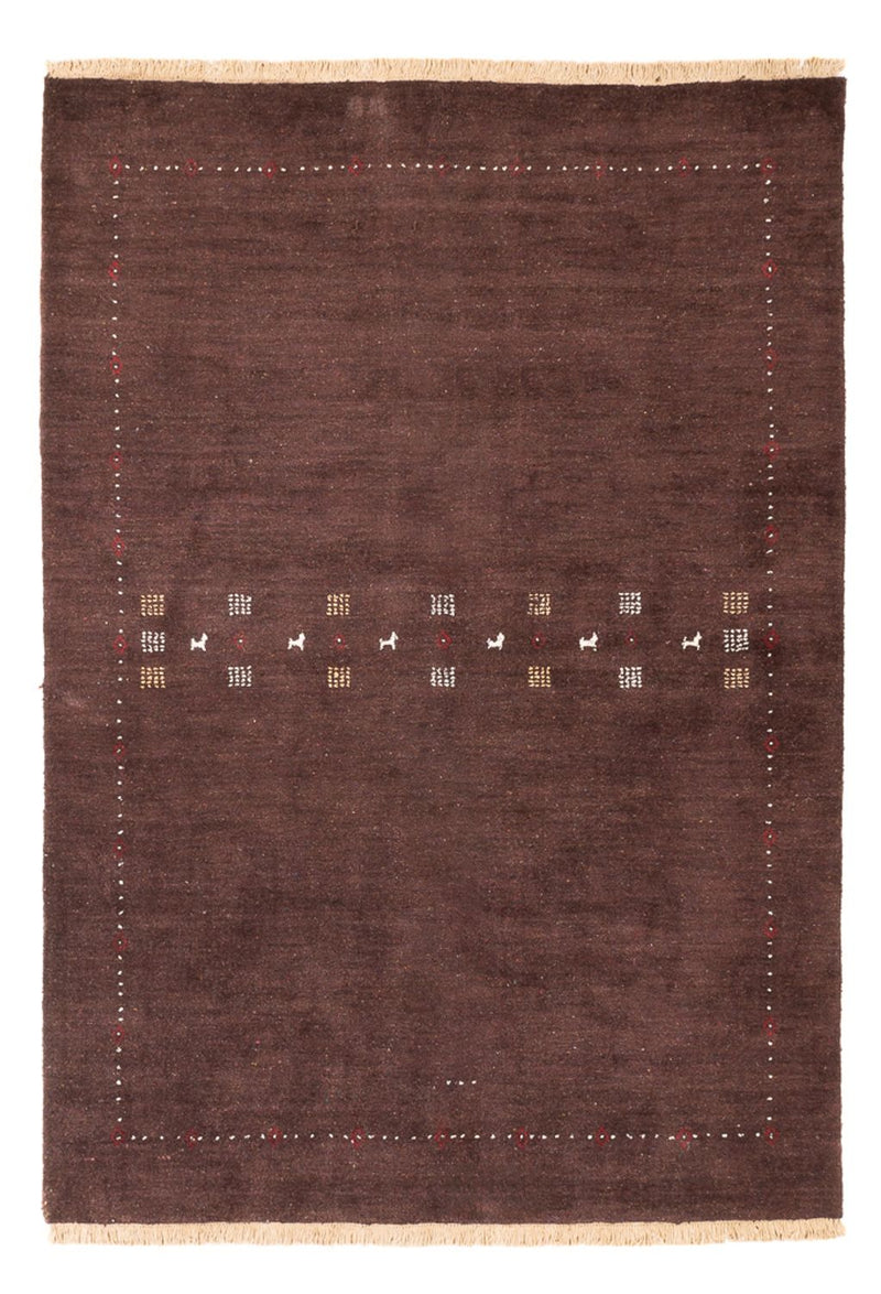 Gabbeh Tæppe - Loribaft Persisk - 300 x 200 cm - choco