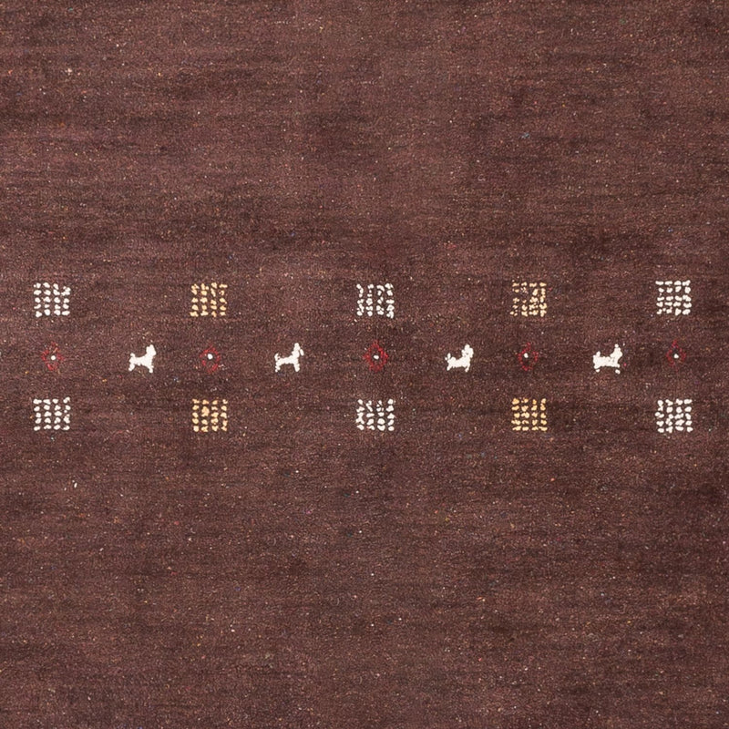 Gabbeh Tæppe - Loribaft Persisk - 300 x 200 cm - choco