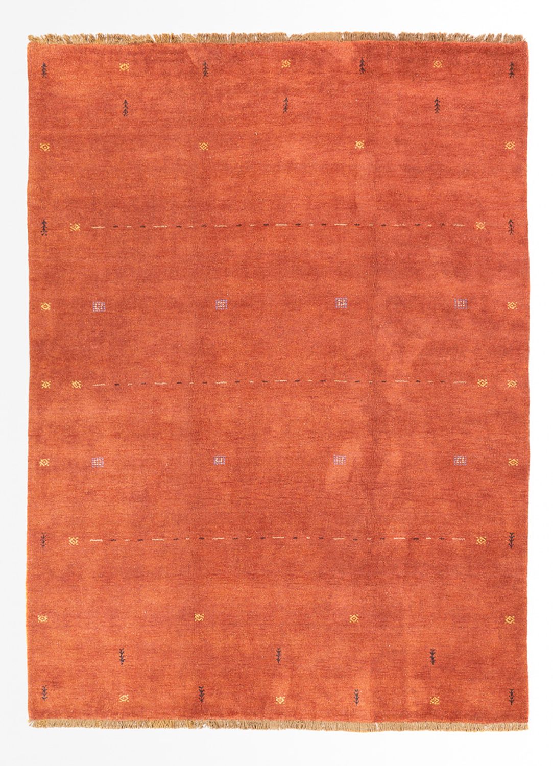 Gabbeh Tæppe - Loribaft Persisk - 300 x 240 cm - terrakotta