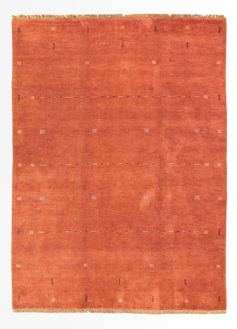 Gabbeh Tæppe - Loribaft Persisk - 300 x 240 cm - terrakotta