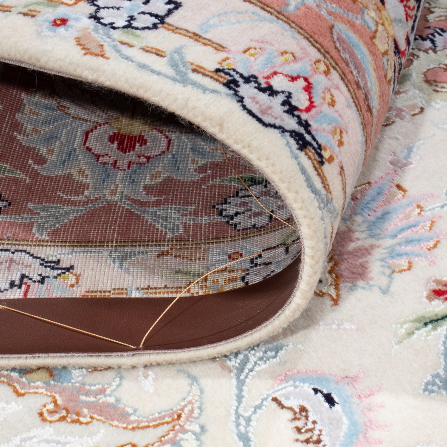 Persisk tæppe - Tabriz - Royal - 210 x 150 cm - beige