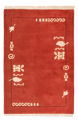 Nepal Tæppe - 180 x 122 cm - rust