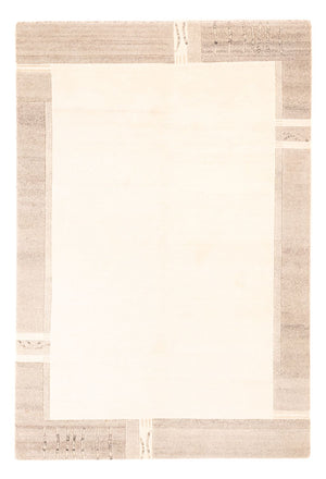 Nepal Tæppe - 200 x 142 cm - hvid