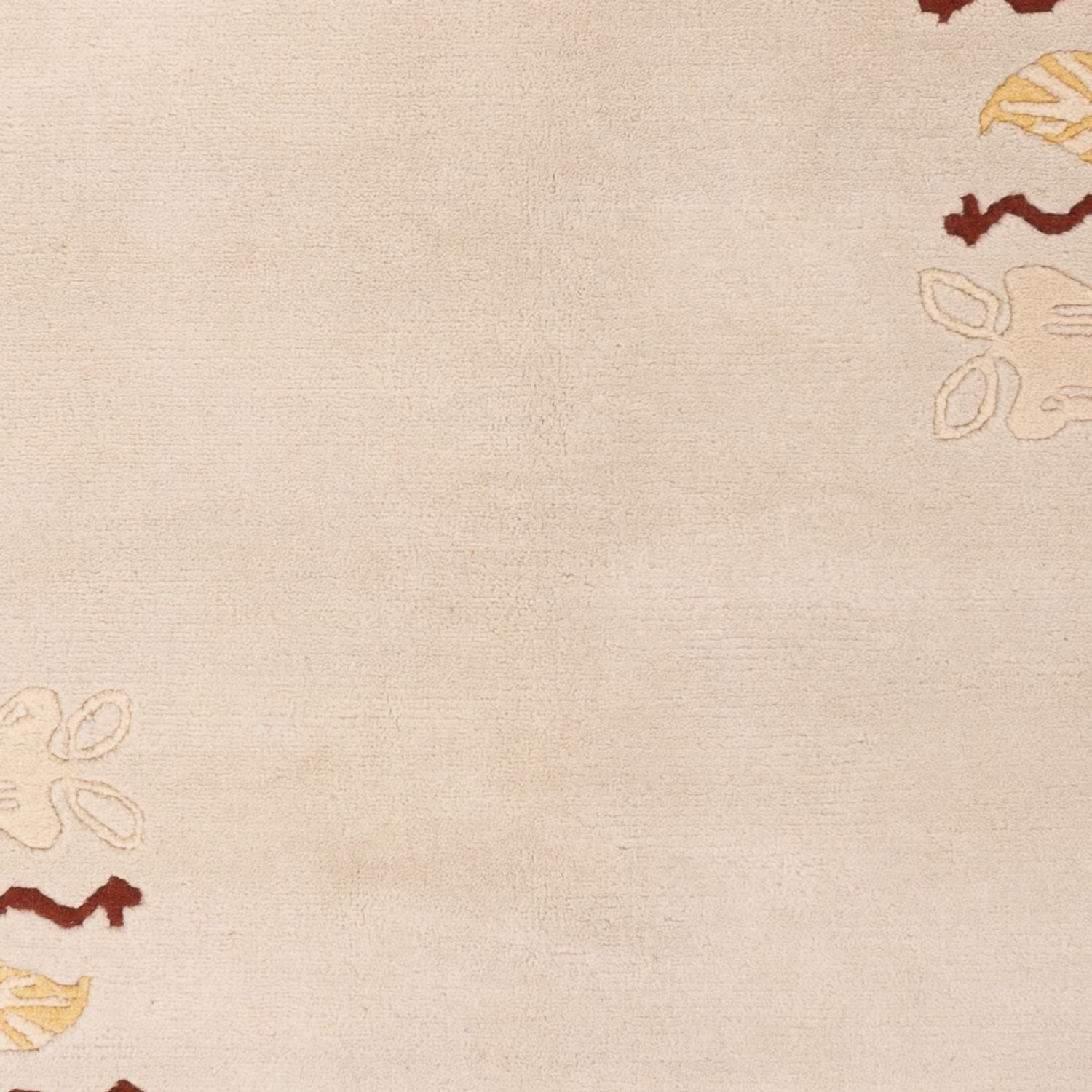 Nepal Tæppe - 180 x 120 cm - lys beige