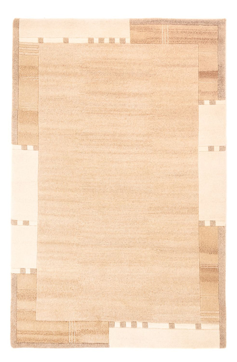 Nepal Tæppe - 200 x 142 cm - beige