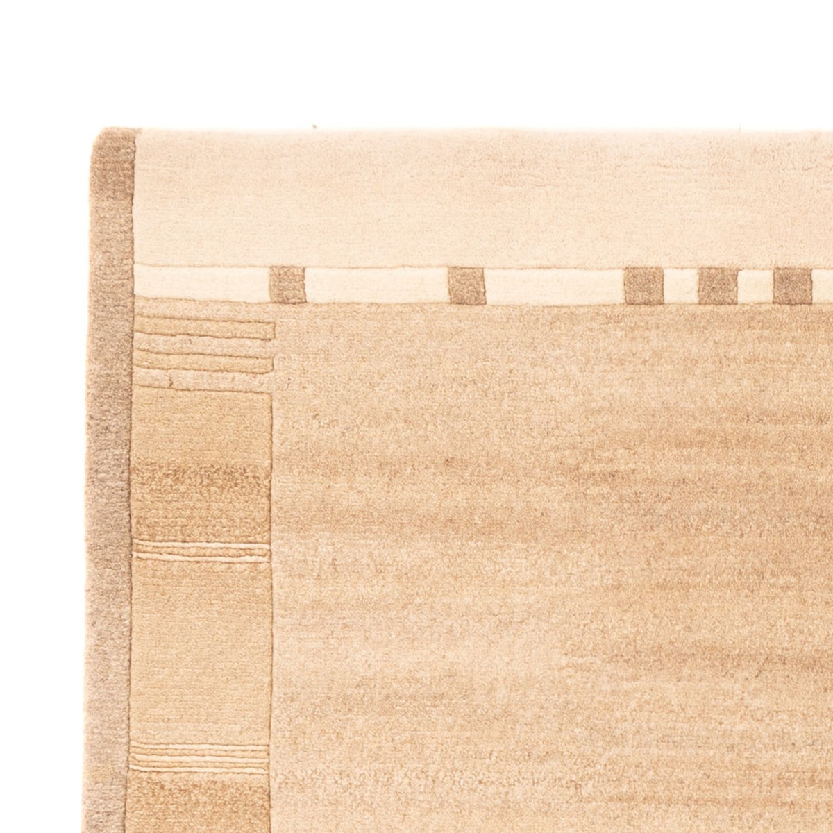 Nepal Tæppe - 200 x 142 cm - beige