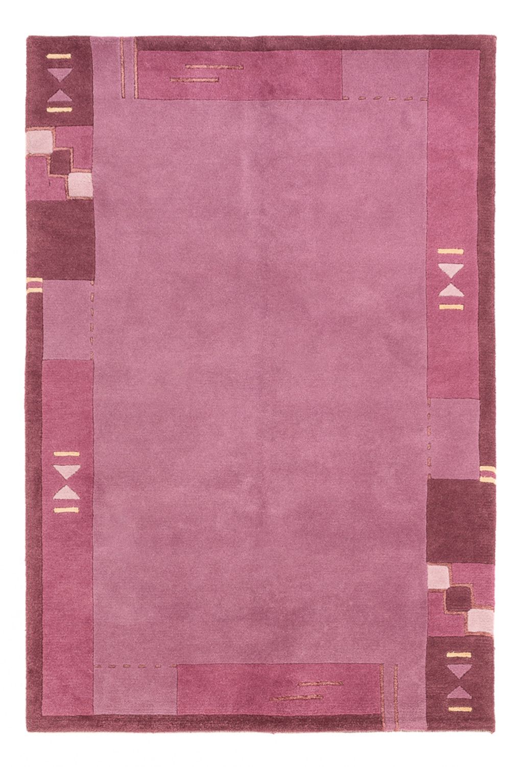 Nepal Tæppe - 180 x 120 cm - fuchsia