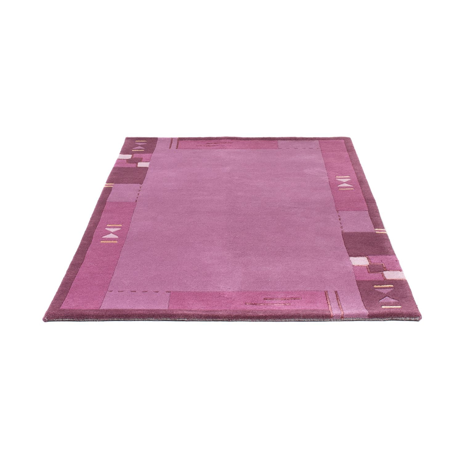 Nepal Tæppe - 180 x 120 cm - fuchsia