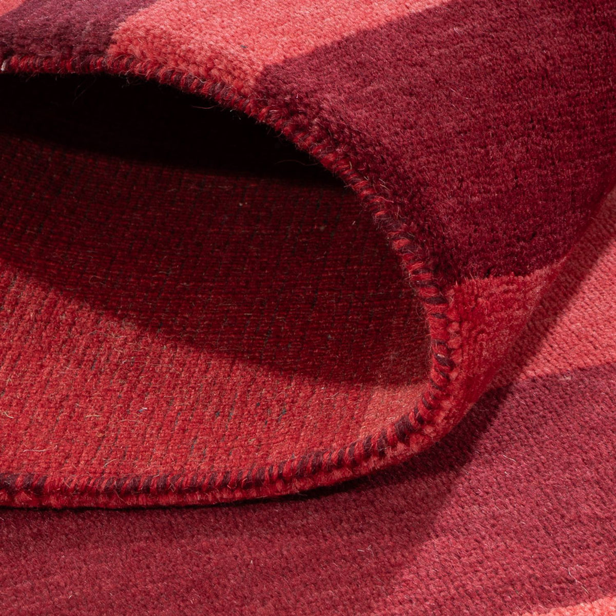 Gabbeh Tæppe - Loribaft Softy - 185 x 120 cm - rød