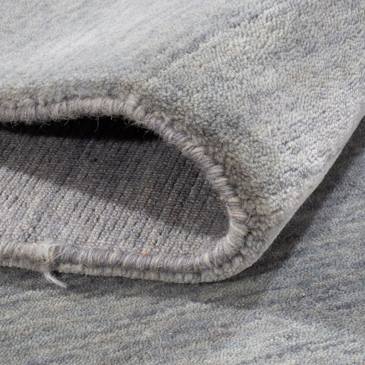 Gabbeh Tæppe - Loribaft Softy - 180 x 120 cm - grå