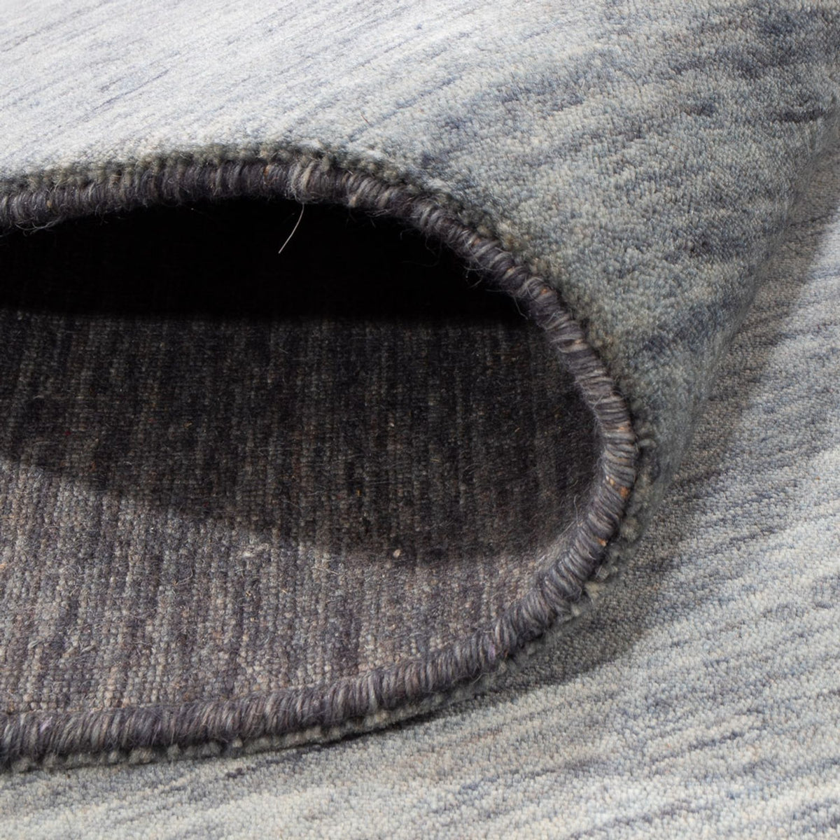 Gabbeh Tæppe - Loribaft Softy - 160 x 118 cm - grå