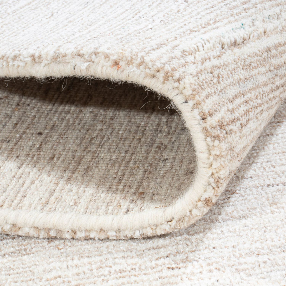 Gabbeh Tæppe - Loribaft Softy - 172 x 126 cm - beige