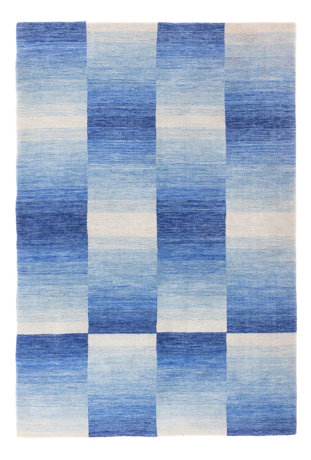 Gabbeh Tæppe - Loribaft Softy - 185 x 123 cm - blå