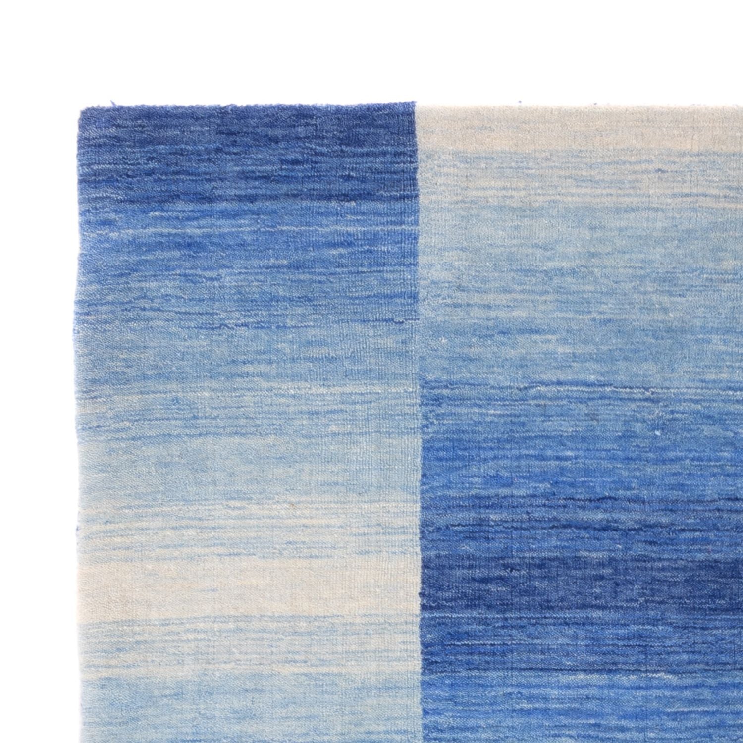 Gabbeh Tæppe - Loribaft Softy - 185 x 123 cm - blå