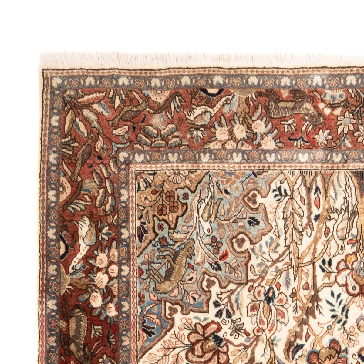 Persisk tæppe - Classic - 205 x 130 cm - lysrød