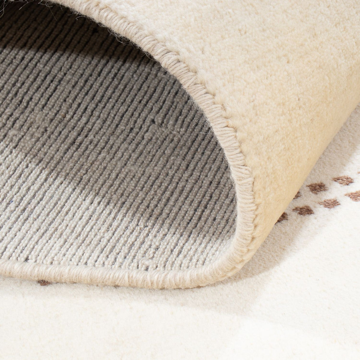 Gabbeh Tæppe - Loribaft Softy - 174 x 120 cm - beige