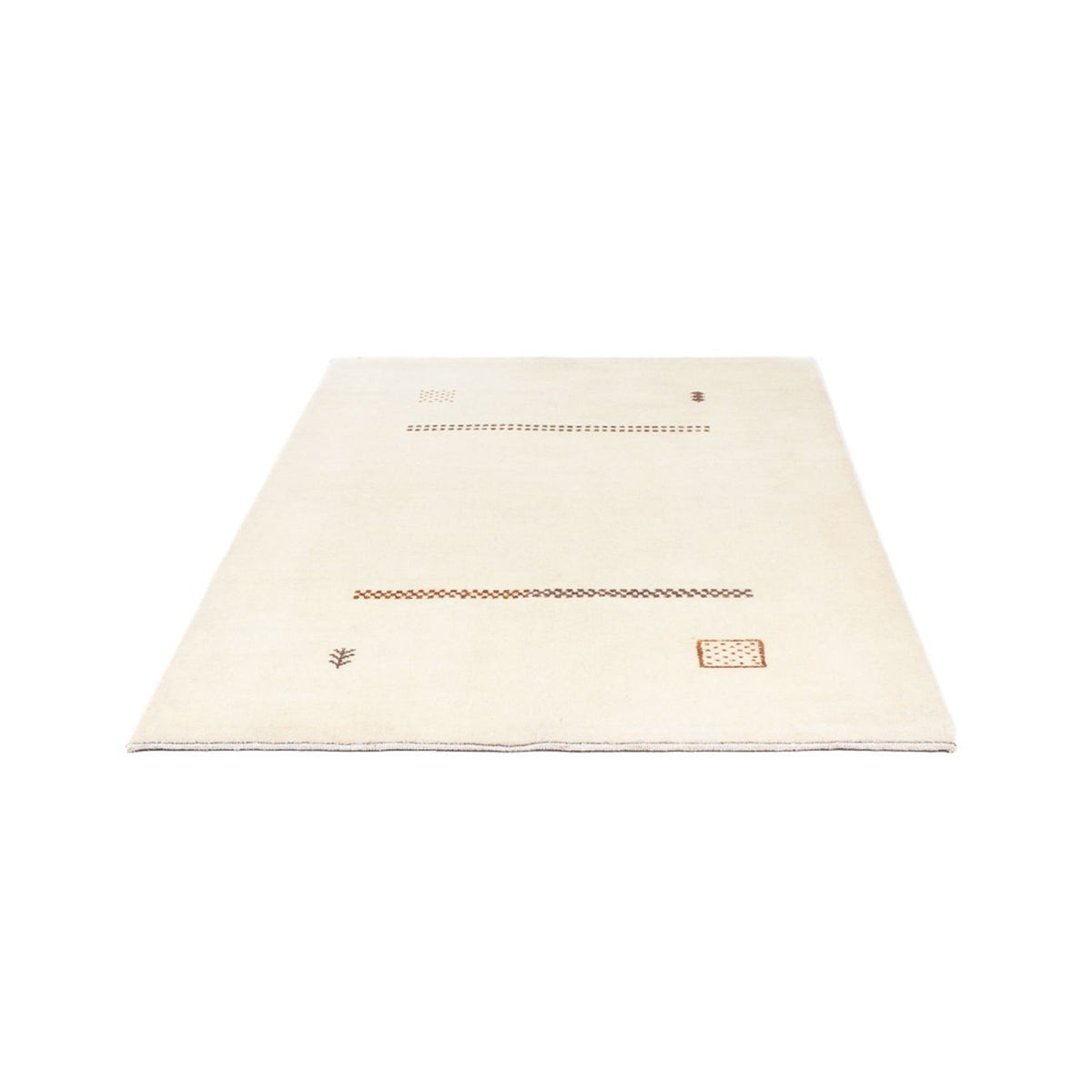 Gabbeh Tæppe - Loribaft Softy - 174 x 120 cm - beige