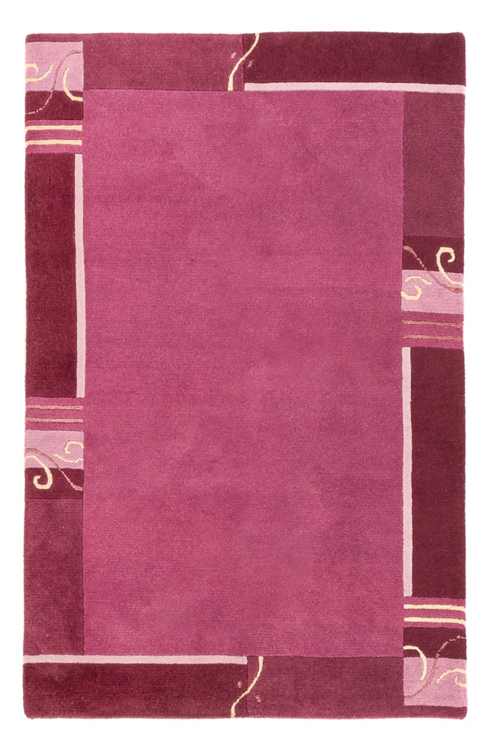 Nepal Tæppe - 176 x 120 cm - fuchsia