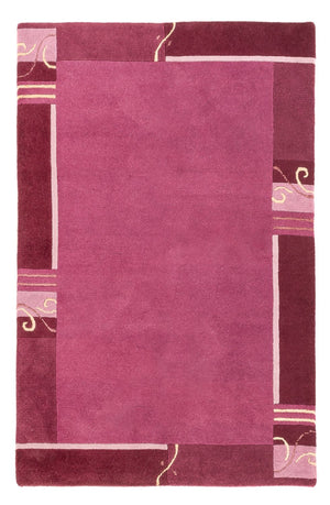 Nepal Tæppe - 176 x 120 cm - fuchsia