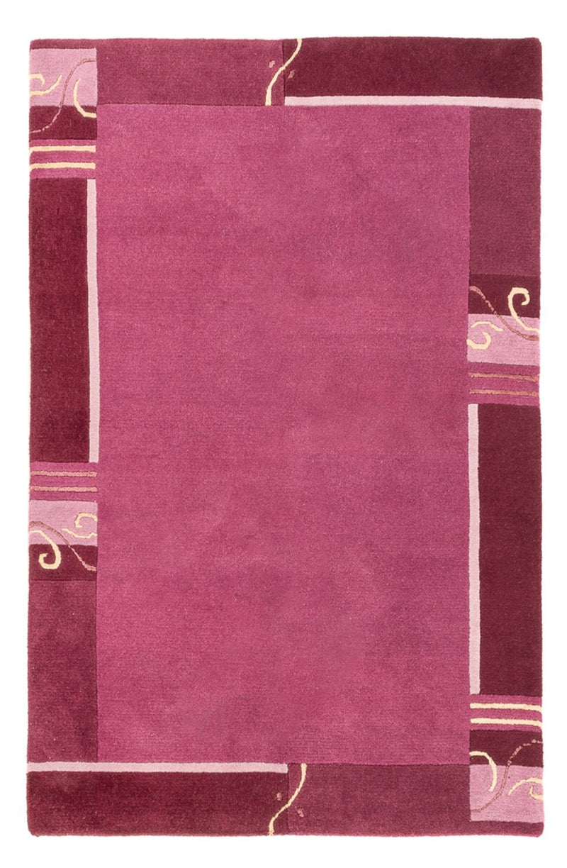 Nepal Tæppe - 176 x 120 cm - fuchsia
