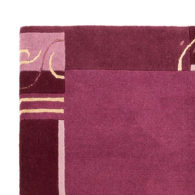 Nepal Tæppe - 176 x 120 cm - fuchsia