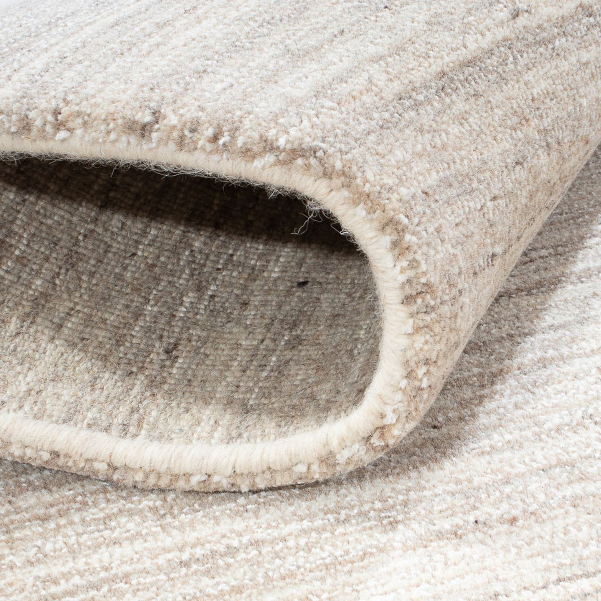 Gabbeh Tæppe - Loribaft Softy - 165 x 125 cm - beige