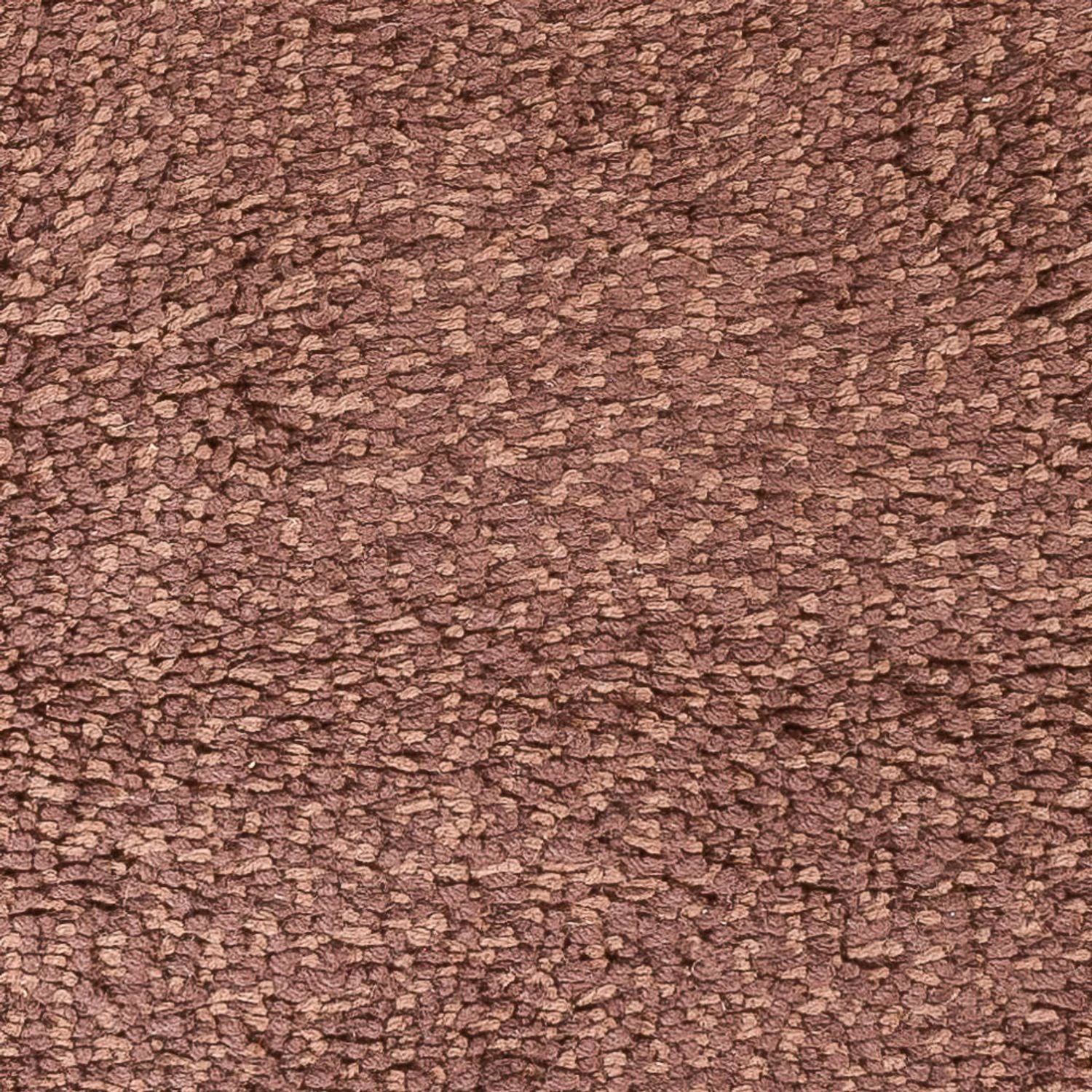 Løber Tæppe med høj pæl - 203 x 64 cm - brun