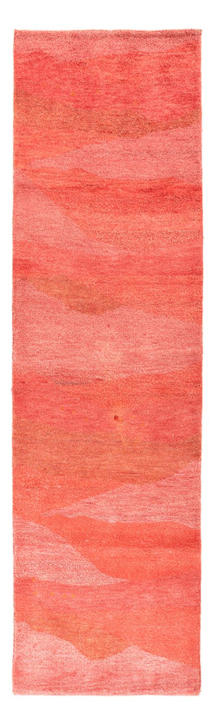 Løber Gabbeh-tæppe - Indus - 240 x 80 cm - rød