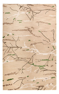 Designer tæppe - 242 x 152 cm - beige