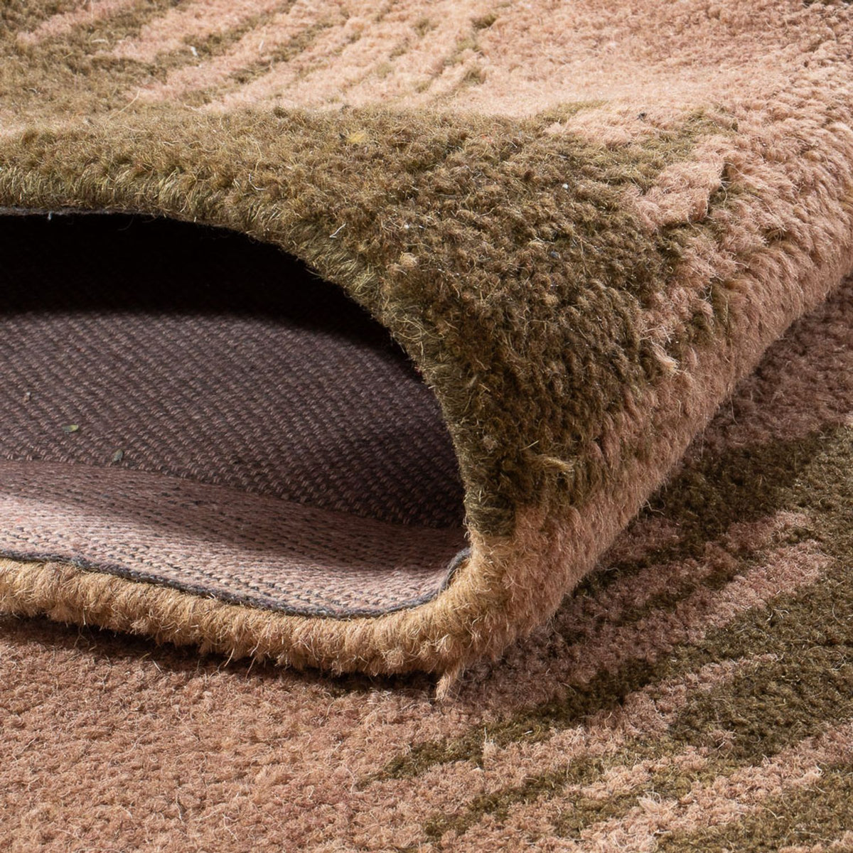 Uldtæppe - 240 x 150 cm - sand