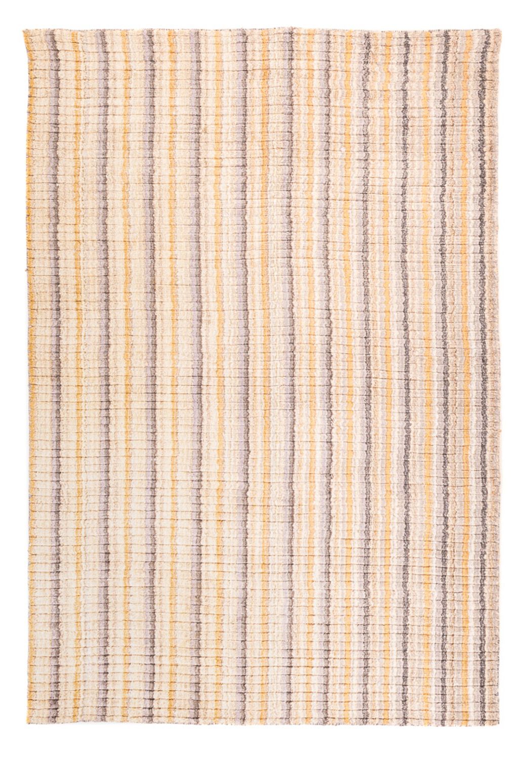 Viskose tæppe - 184 x 121 cm - beige