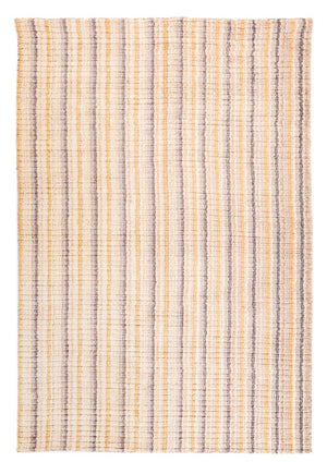 Viskose tæppe - 184 x 121 cm - beige
