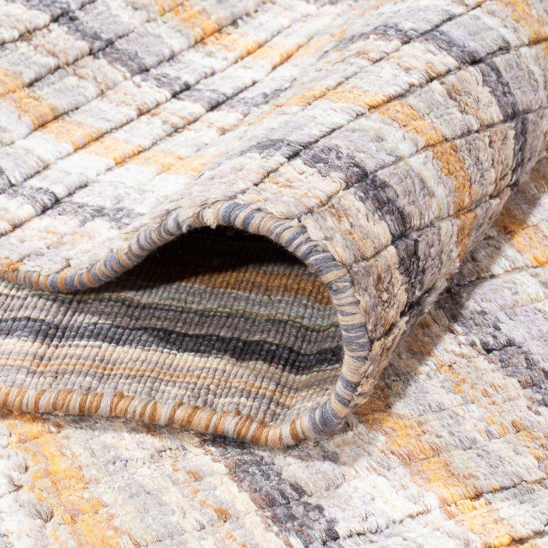 Viskose tæppe - 184 x 121 cm - beige