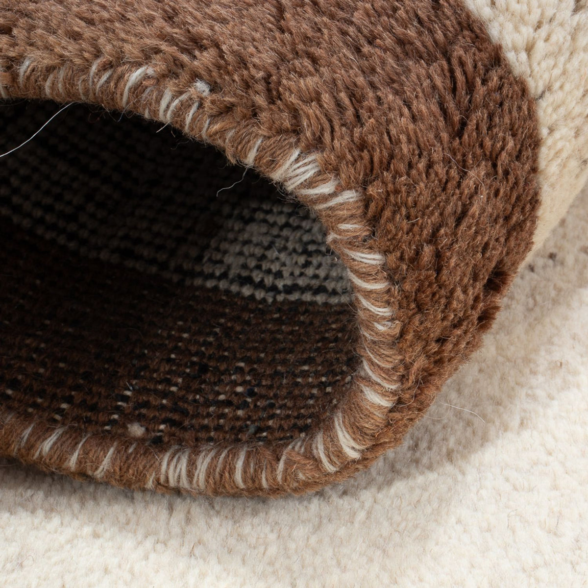 Gabbeh-tæppe - Indus - 152 x 95 cm - beige