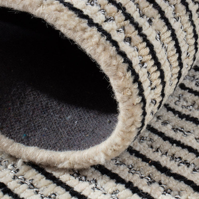 Løber Uldtæppe - 145 x 80 cm - beige