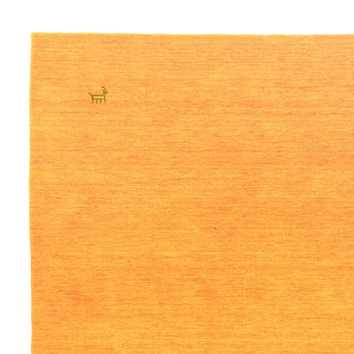 Gabbeh-tæppe - Softy firkantet  - 250 x 250 cm - guld