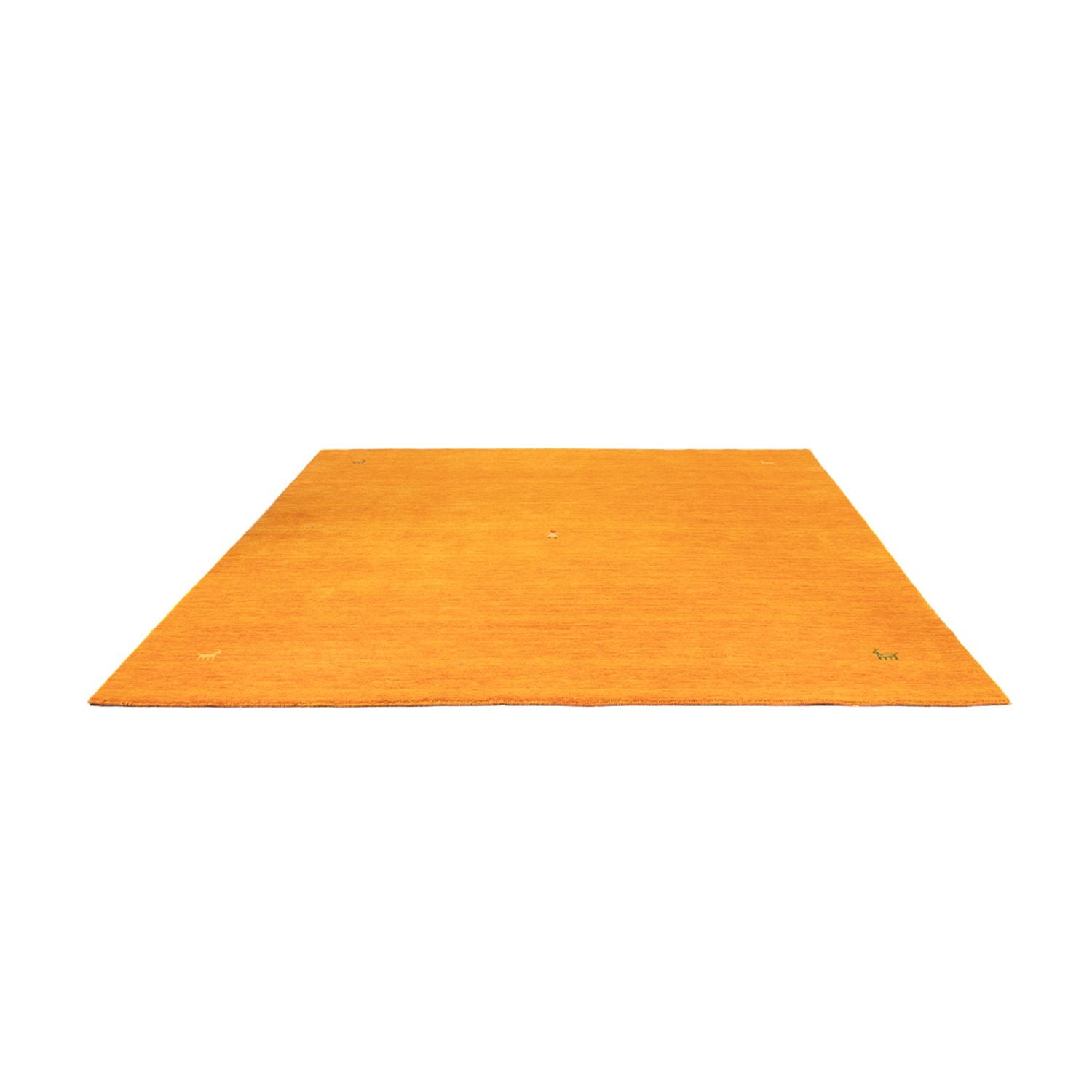 Gabbeh-tæppe - Softy firkantet  - 250 x 250 cm - guld