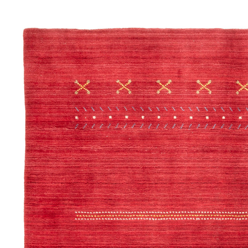 Gabbeh Tæppe - Loribaft Softy - 240 x 170 cm - rød