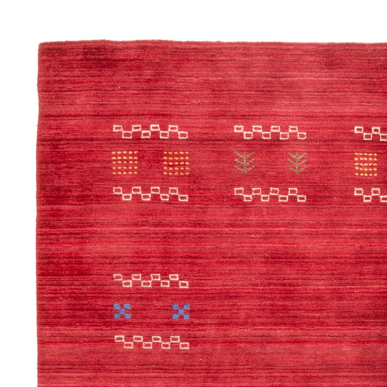 Gabbeh Tæppe - Loribaft Softy - 240 x 170 cm - rød