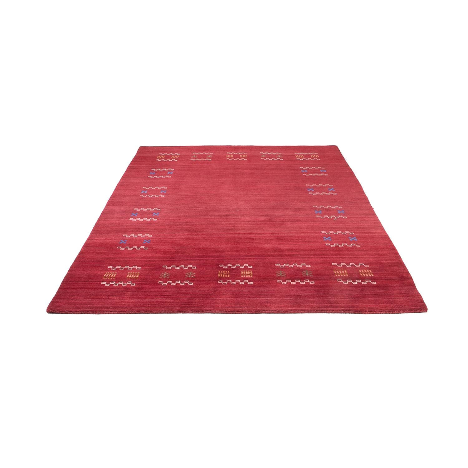 Gabbeh Tæppe - Loribaft Softy - 240 x 170 cm - rød