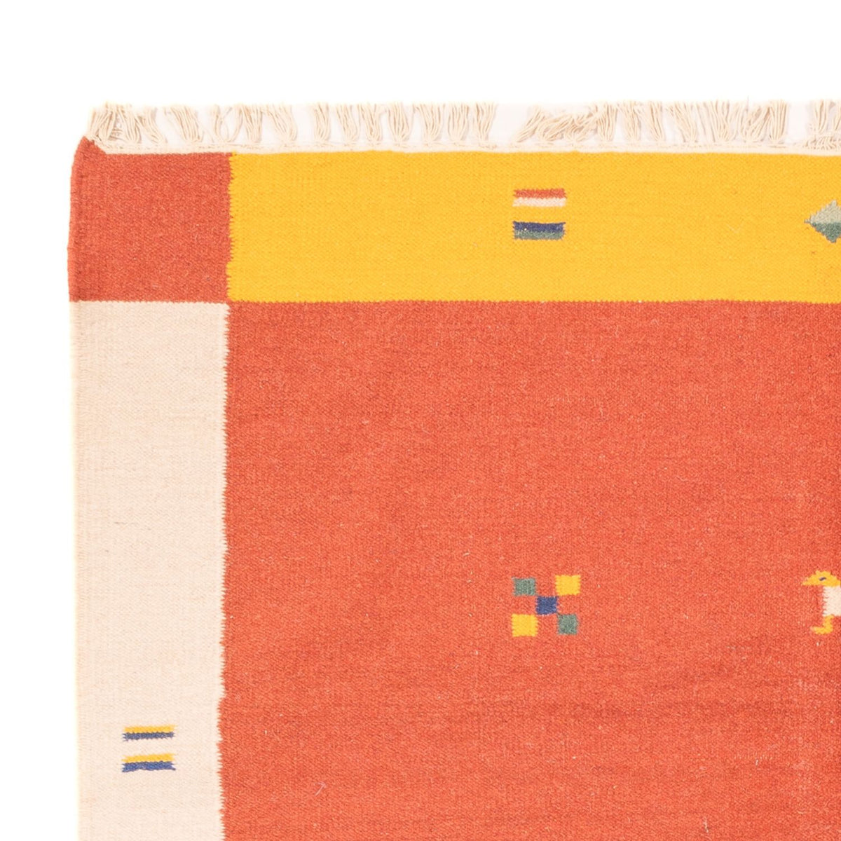 Moderne kilim Tæppe 170x240cm - Uldtæppe