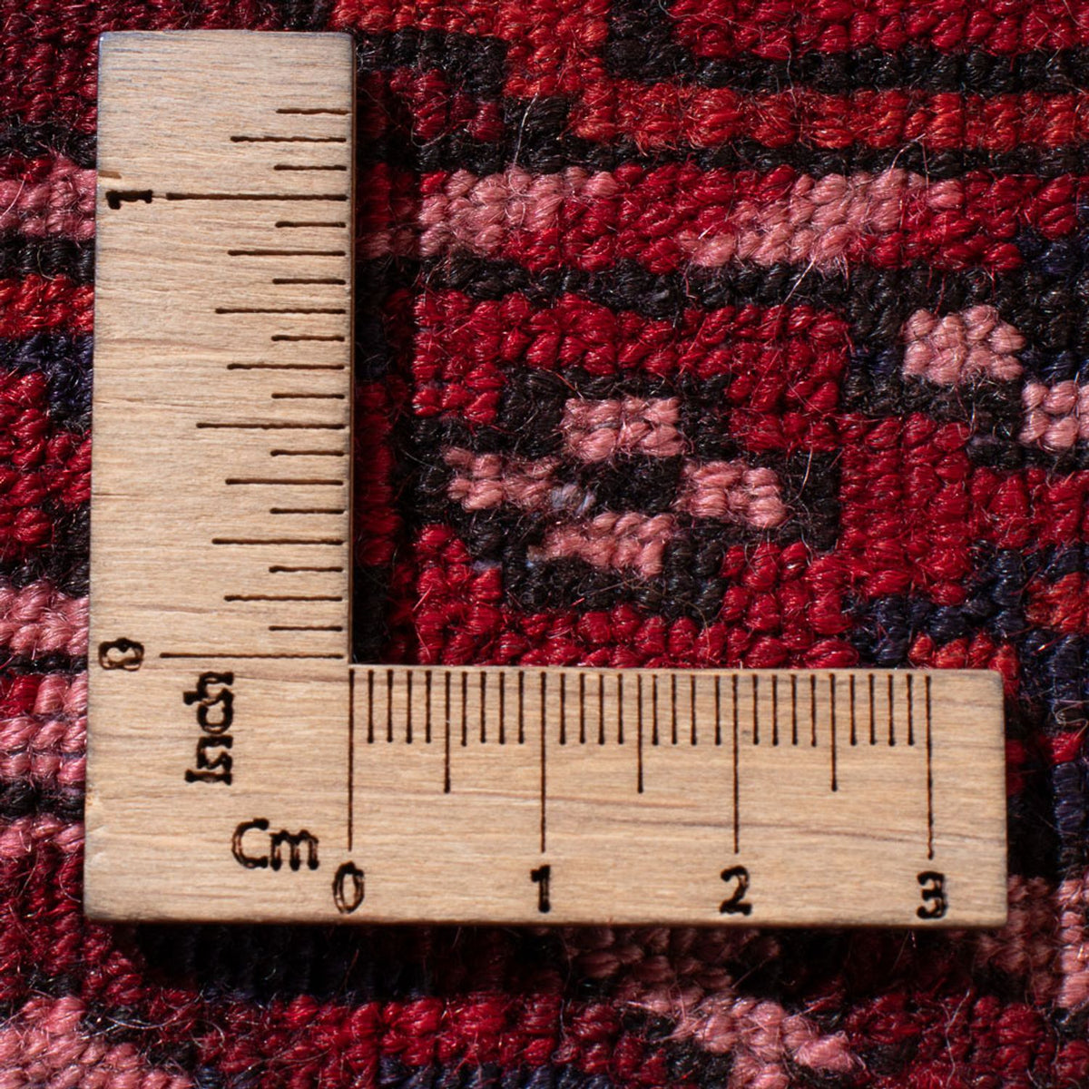 Orientalsk tæppe - 323 x 279 cm - rød