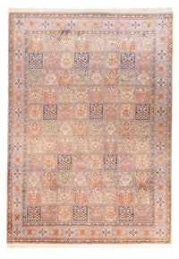 Silketæppe - Kashmir Silk - 337 x 247 cm - lysrød