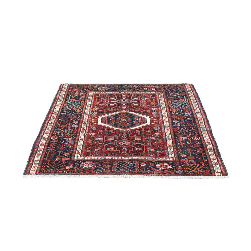 Persisk tæppe - Nomadisk - 130 x 108 cm - lysrød