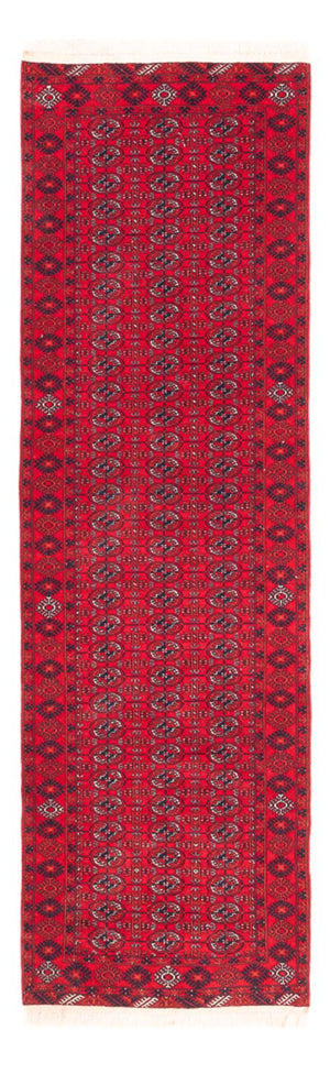 Løber Afghansk tæppe - Bukhara - 260 x 85 cm - rød