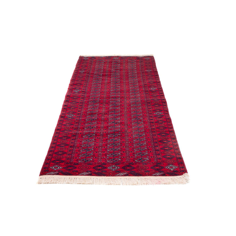 Løber Afghansk tæppe - Bukhara - 260 x 85 cm - rød