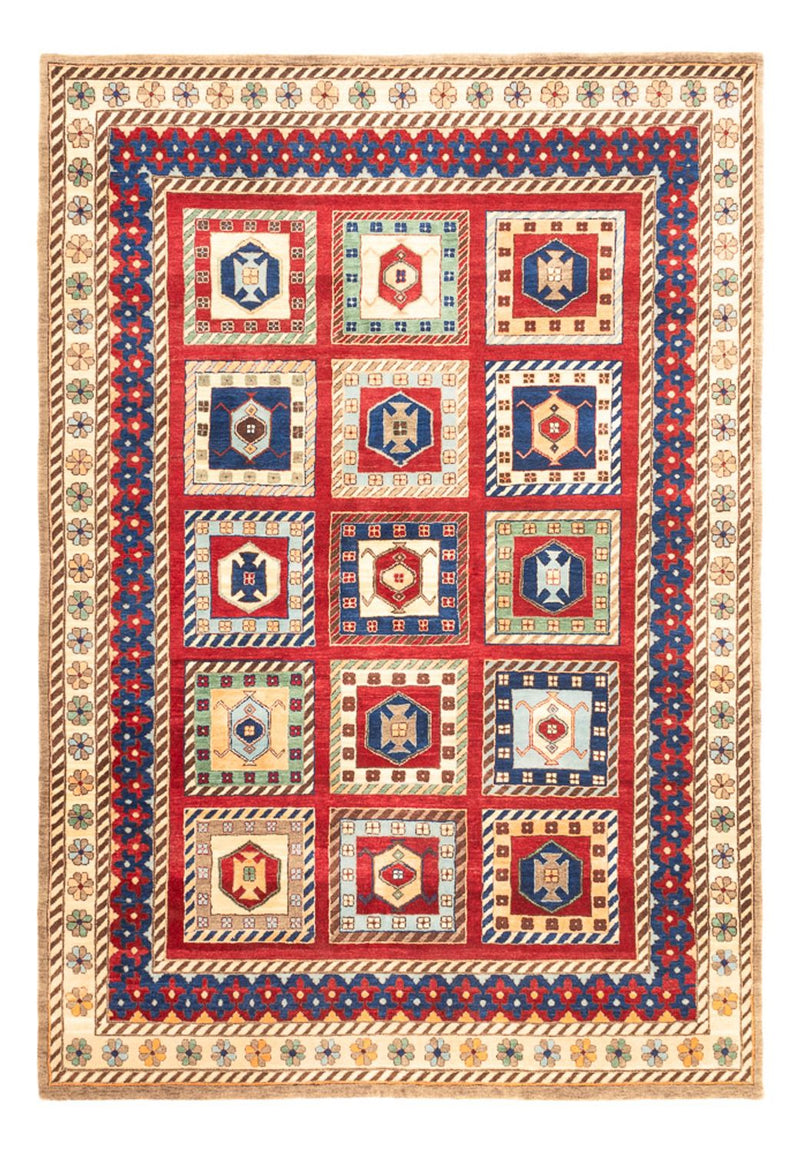 Gabbeh-tæppe - Loribaft Indus - 241 x 168 cm - flerfarvet